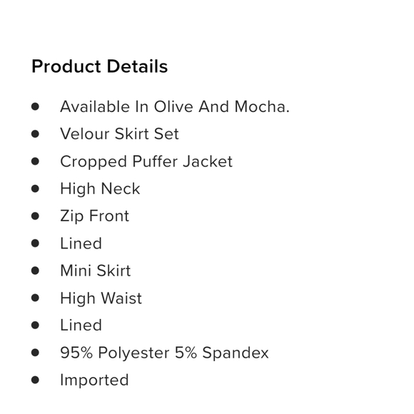 🤎NWT Fashion Nova Brown Velour Shirt Set with pockets! - Picture 10 of 10